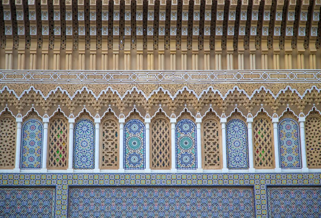 Architectual detail from Fes, Morocco