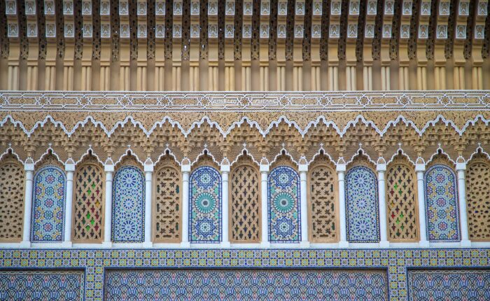 Architectual detail from Fes, Morocco