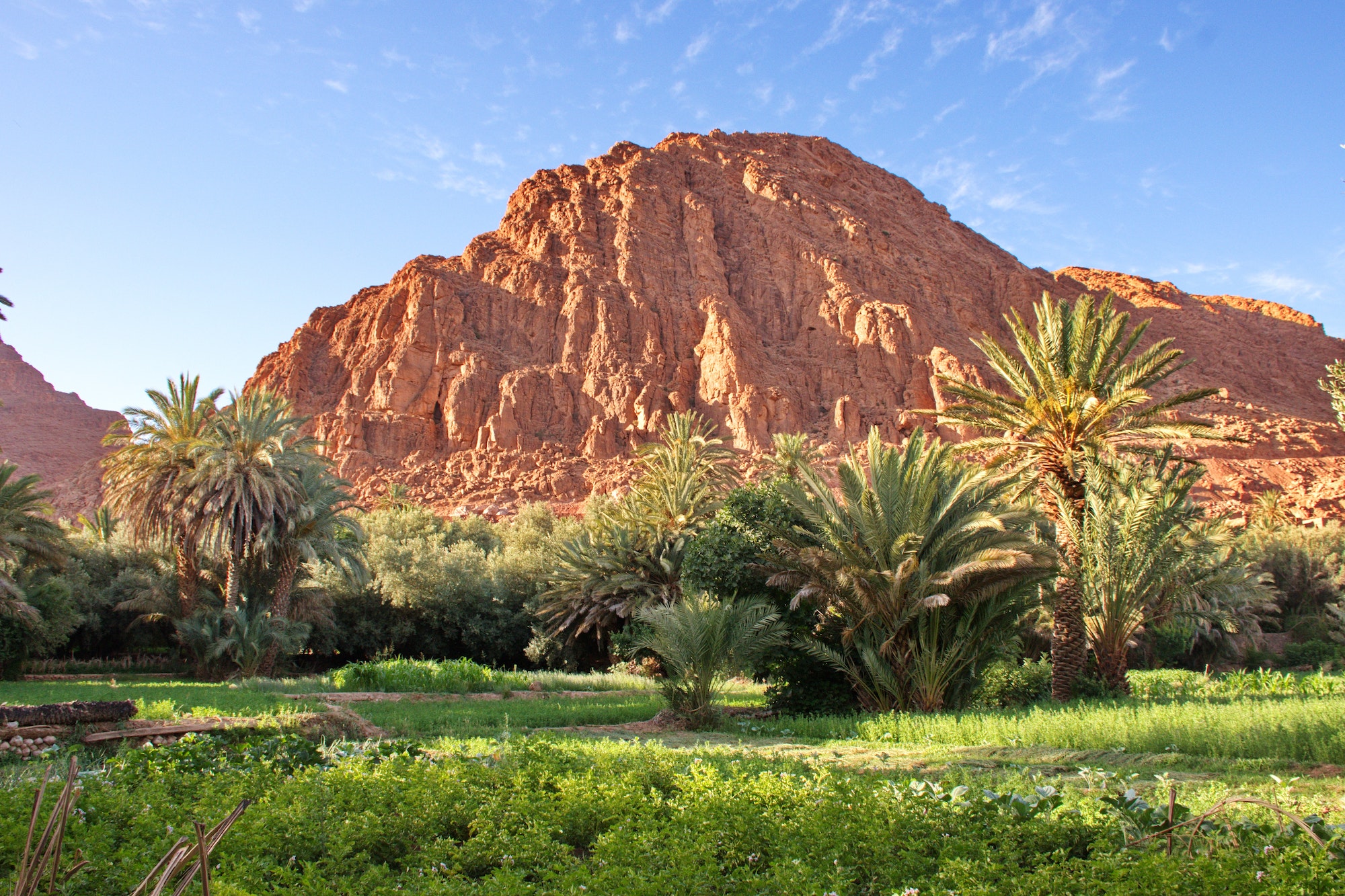 Landscape of Dades valley in Morocco